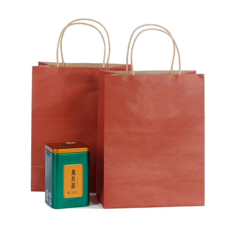 Full printed paper bag in stock